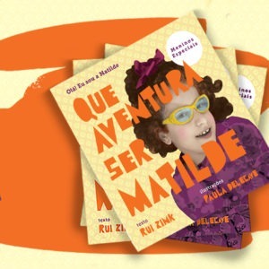 MENINOS ESPECIAIS - CAPA QUE AVENTURA SER MATILDE